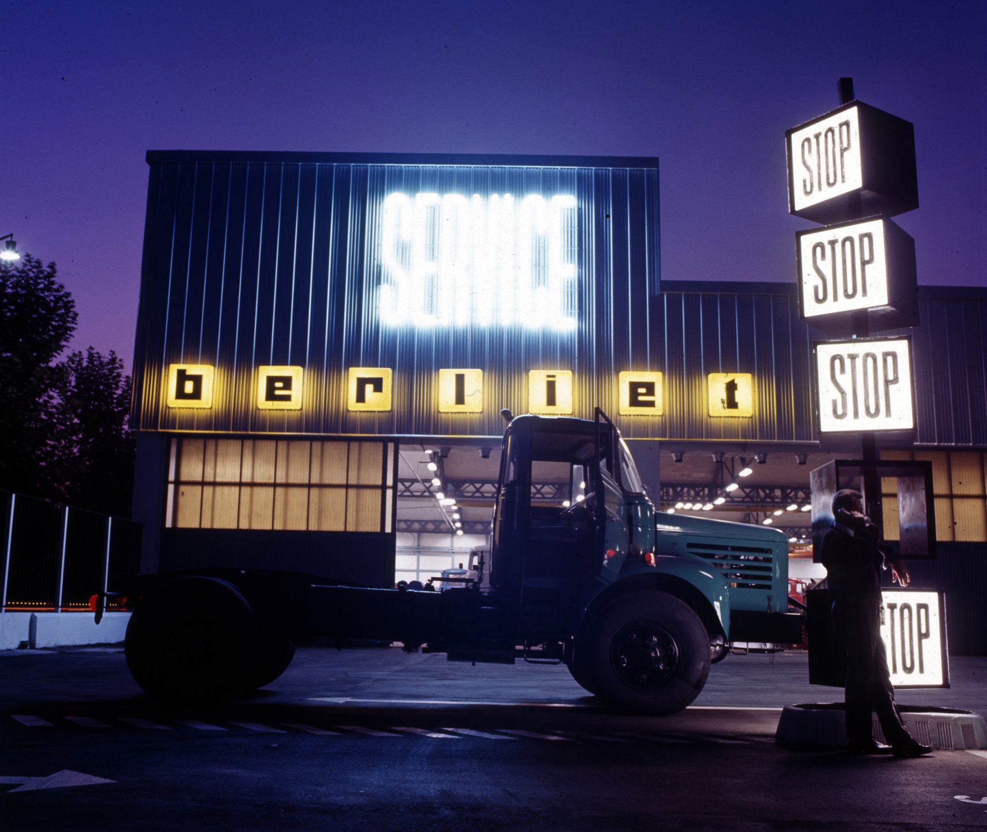 Berliet GLR Base service Lyon Mermoz 1965
