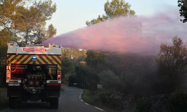 amions de pompiers du SDIS 33 en intervention en Gironde