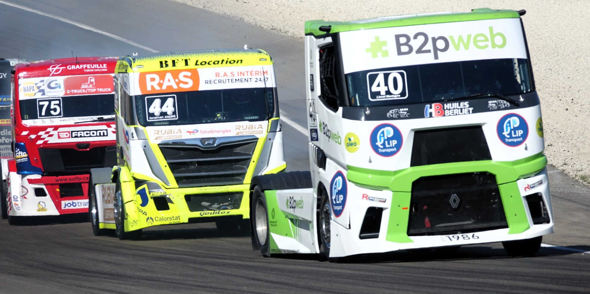 Team ARAVI Racing en compétition lors des 24 Heures Camions du Mans 2026