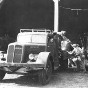 VDC AG15 historique ayant fonctionné au gazogène avant sa transformation en véhicule diesel
