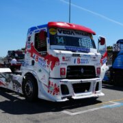 Camion Team 14 engagé au Championnat de France Camions au circuit Bugatti