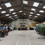 Collection de camions et véhicules historiques Berliet au Conservatoire