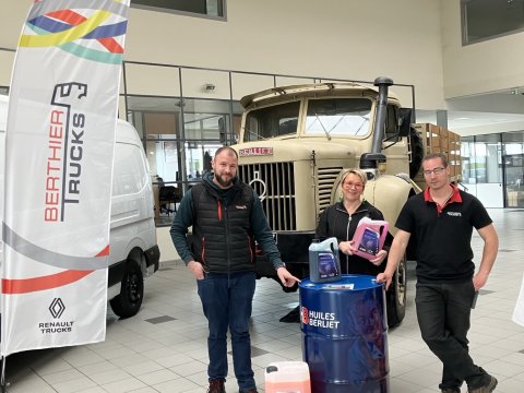 Formation CEE :HUILES BERLIET aux côtés de BERTHIER TRUCKS
