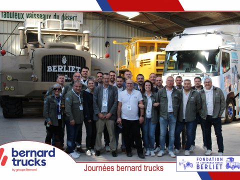Groupe Bernard Trucks et HUILES BERLIETà la Fondation Berliet