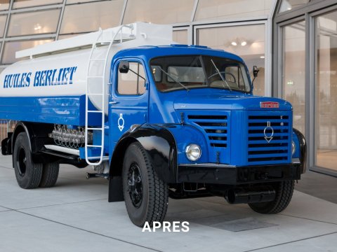 GRL8 HUILES BERLIET - Restauraton par la Fondation Berliet