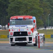 Camion du Team 14 engagé en compétition sur le Circuit Paul Ricard au Castellet
